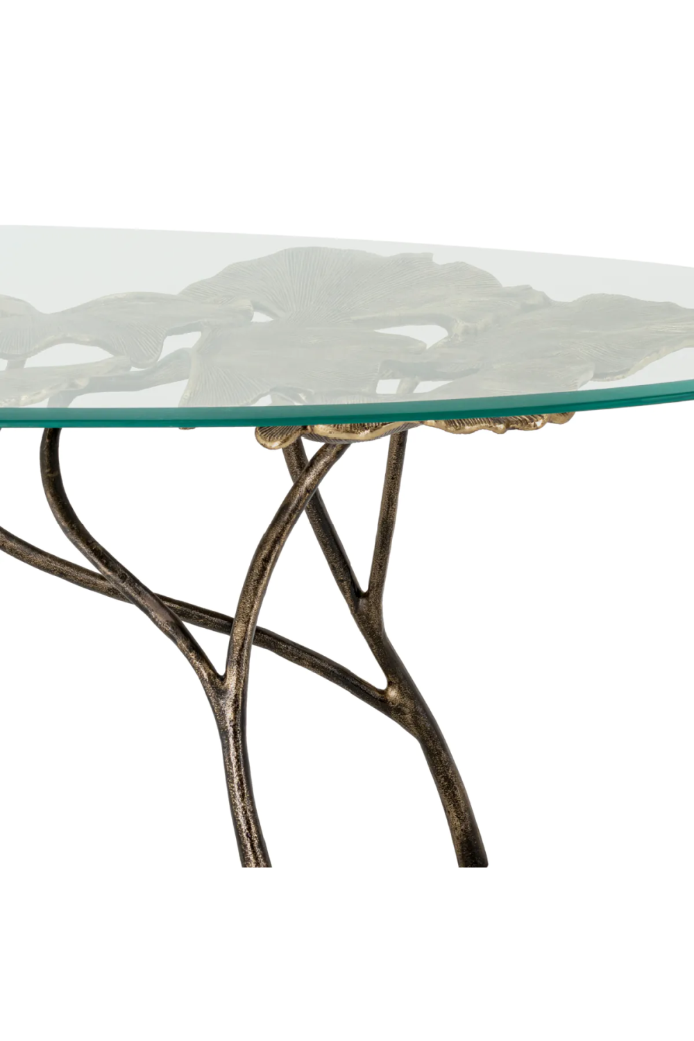 Oval Glass Coffee Table | Eichholtz Poseidon | Oroa.com