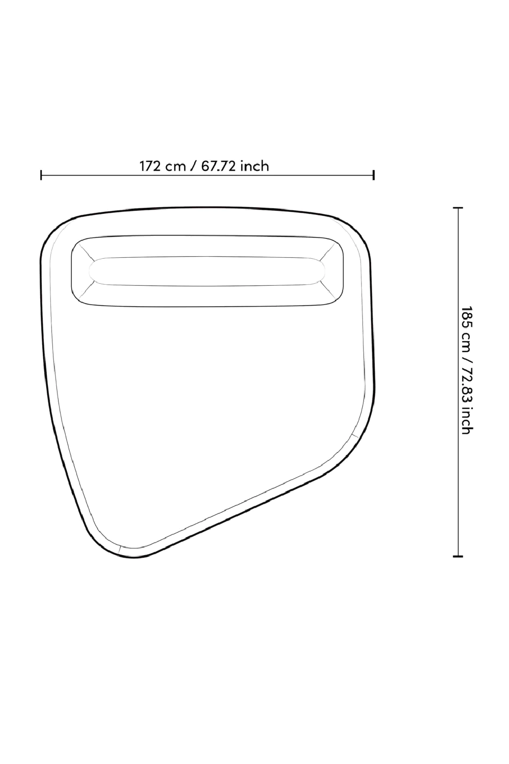 Curved Modern Outdoor Sofa | Eichholtz Residenza | Oroa.com