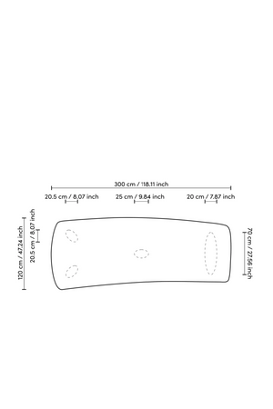 Wooden Minimalist Dining Table L | Eichholtz Bergman | Oroa.com
