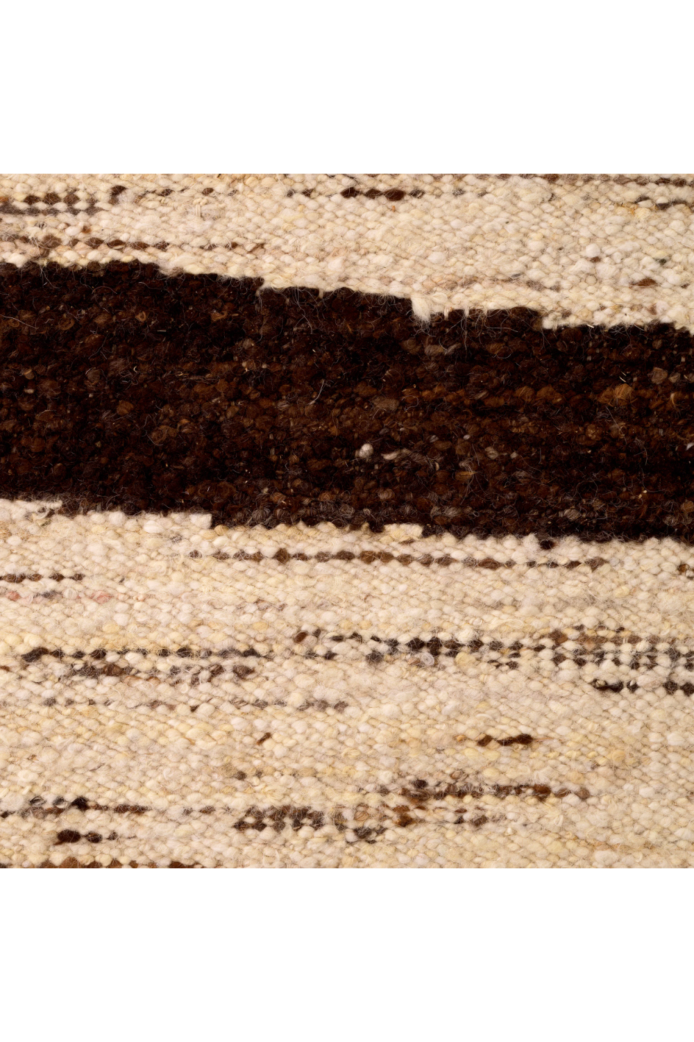 Brown Weave Wool Carpet | Eichholtz Carinthia | Oroa.com