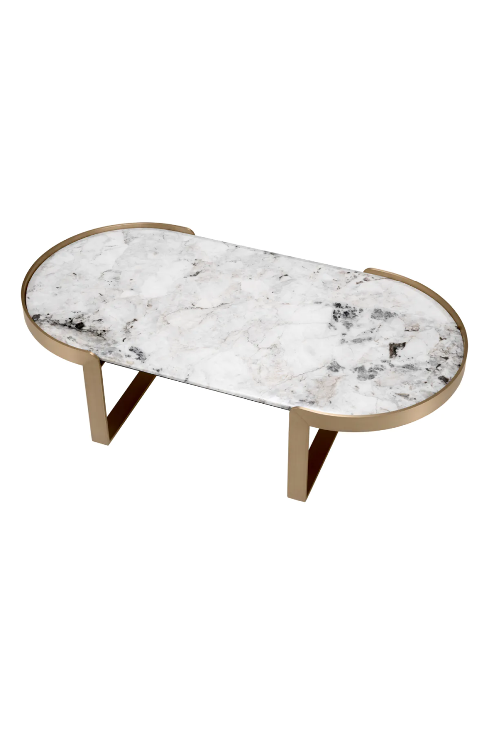 Oval Marble Coffee Table | Eichholtz Fabio | Oroa.com