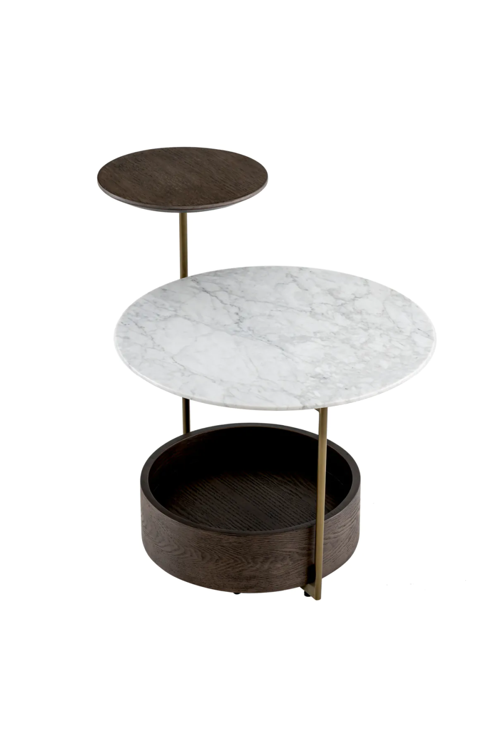 White Marble Modern Side Table | Eichholtz Faye | Oroa.com