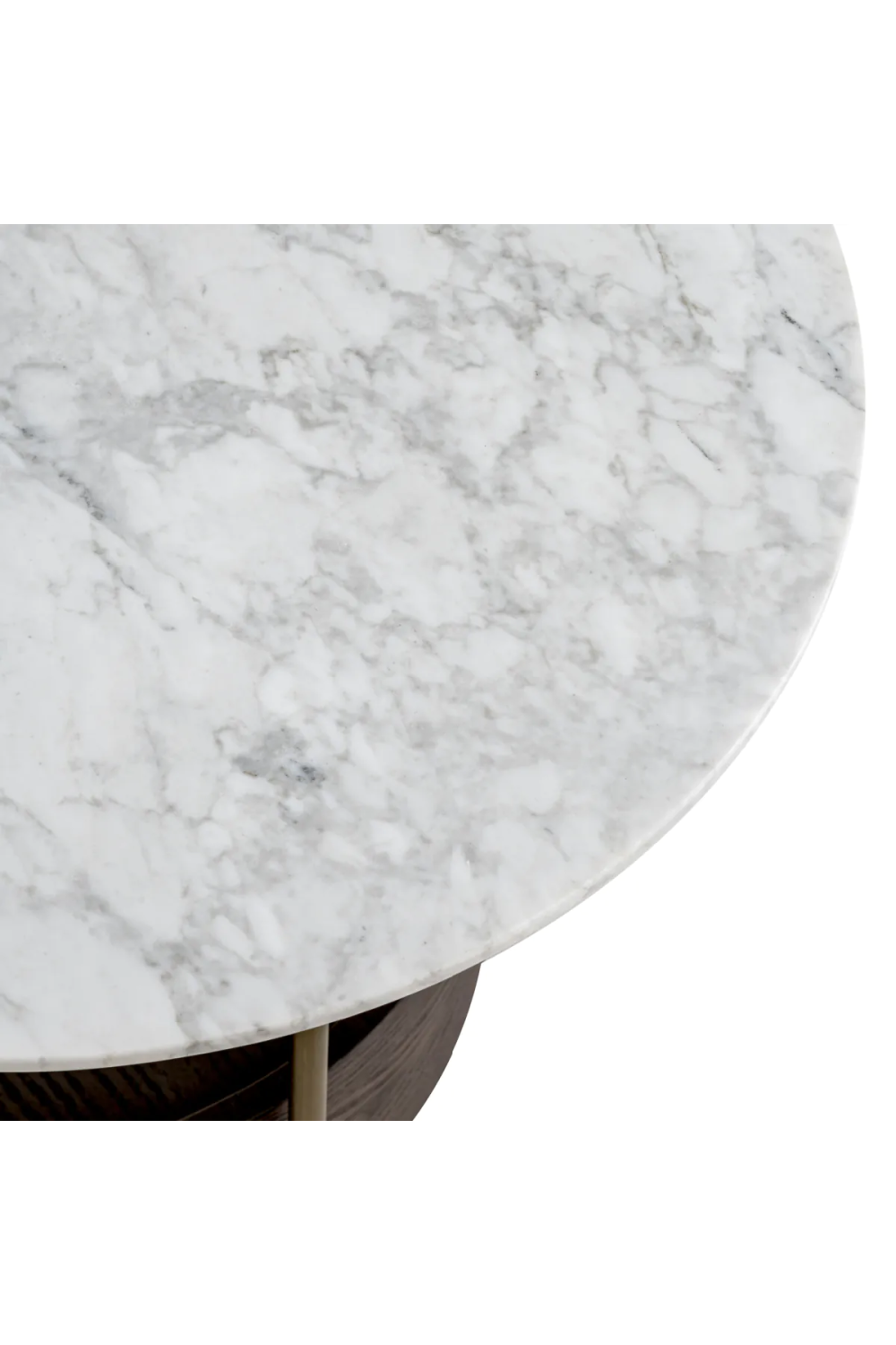 White Marble Modern Side Table | Eichholtz Faye | Oroa.com