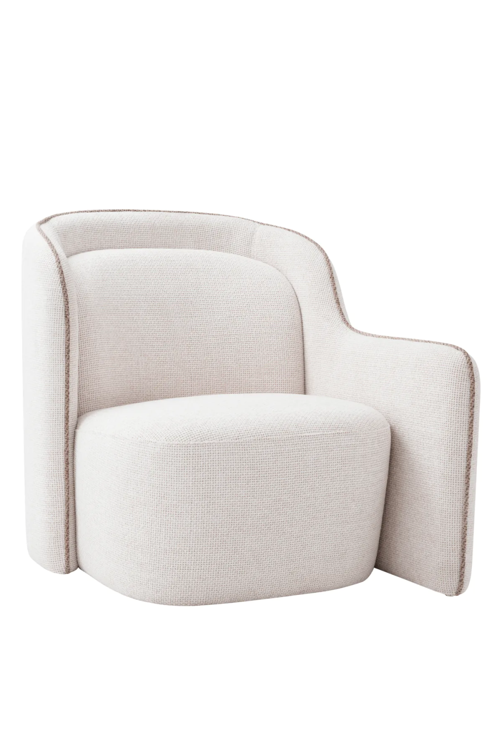 White Modular Accent Chair | Eichholtz Barrier | Oroa.com