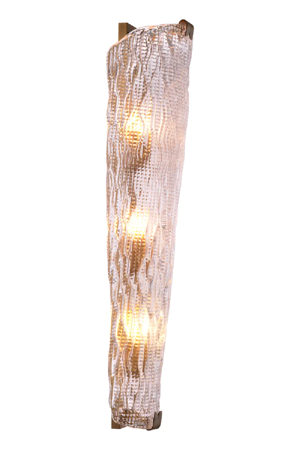 Carved Glass Wall Lamp | Eichholtz Todd | Oroa.com