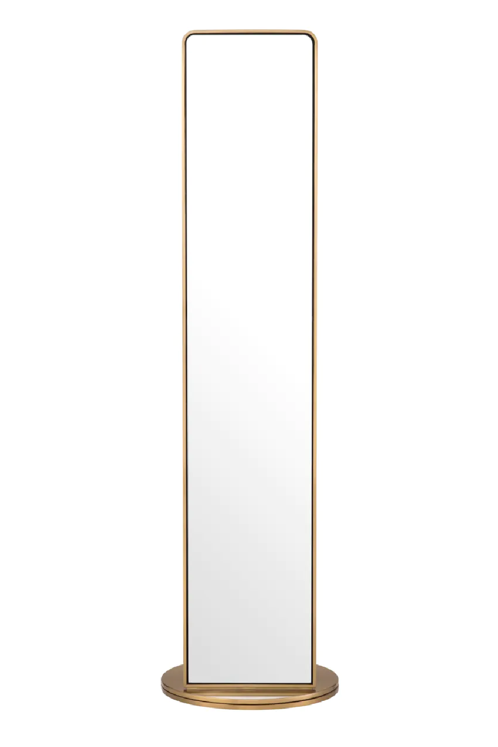 Rotating Floor Mirror with Coatrack | Eichholtz Novo | Oroa.com