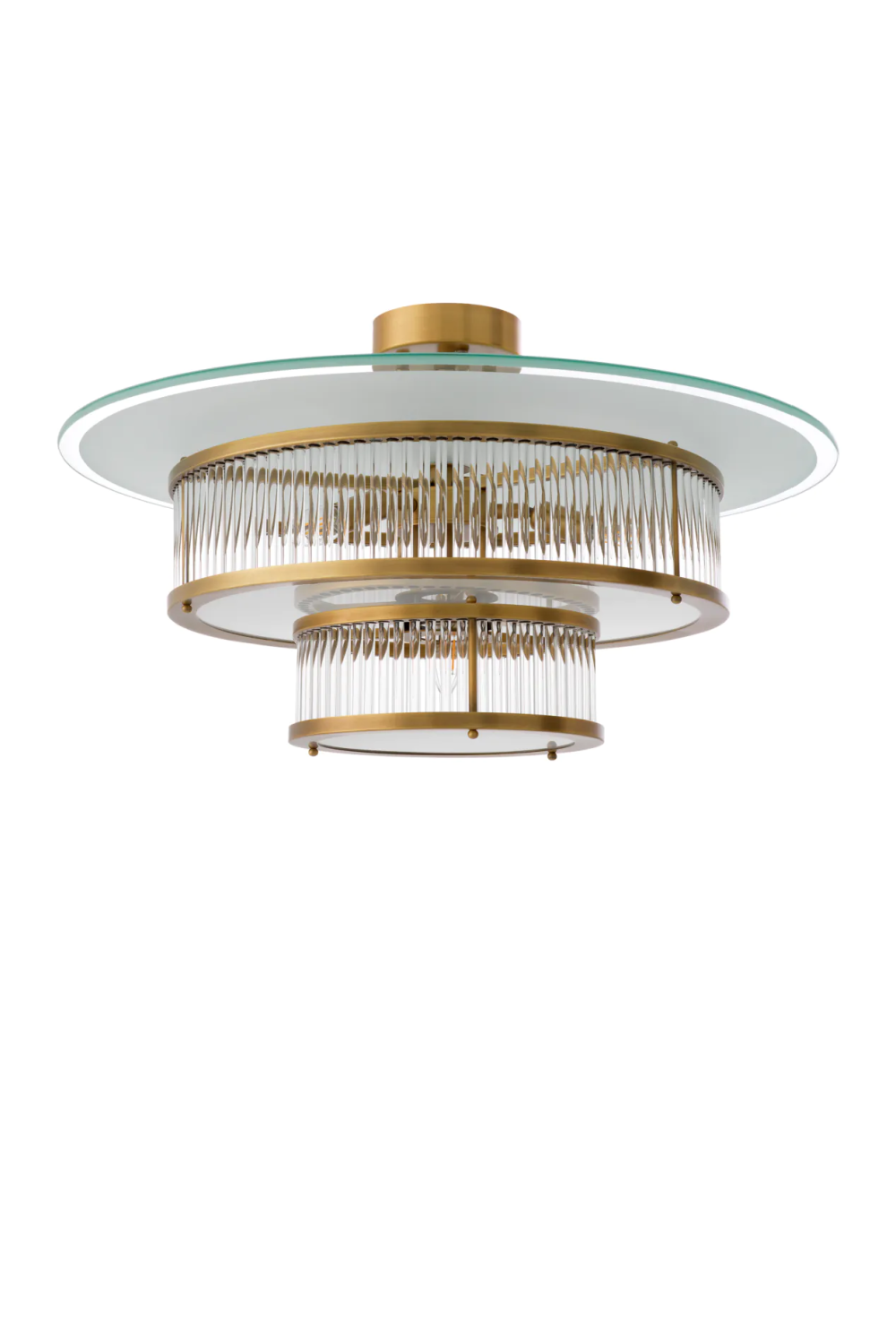 Tiered Glass Ceiling Lamp | Eichholtz Frederic | Oroa.com