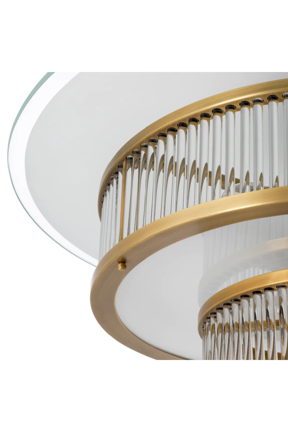 Tiered Glass Ceiling Lamp | Eichholtz Frederic | Oroa.com