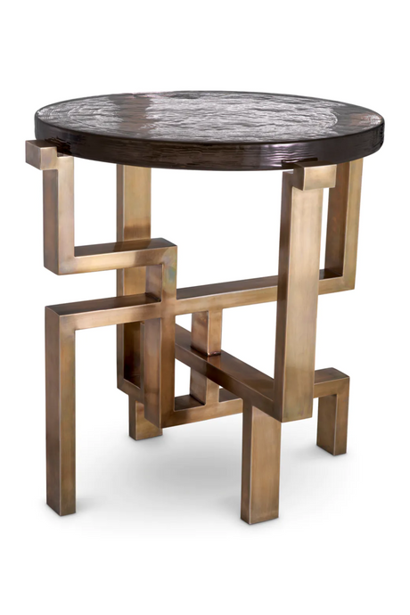 Modern Glass Side Table | Eichholtz Gee | Oroa.com