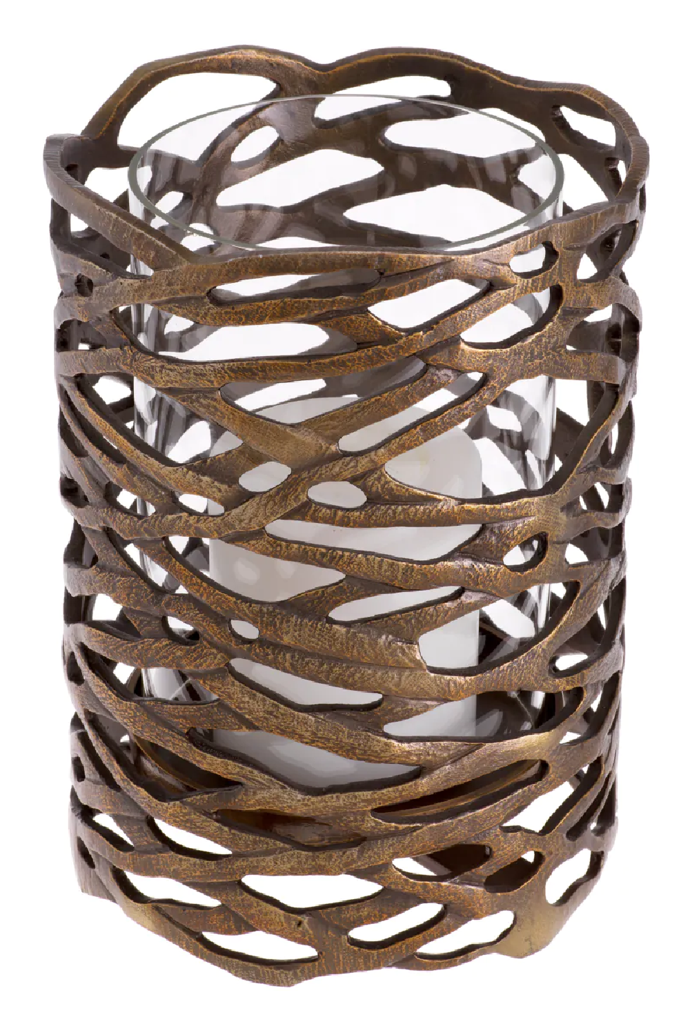 Vintage Brass Hurricane | Eichholtz Lanai | Oroa.com