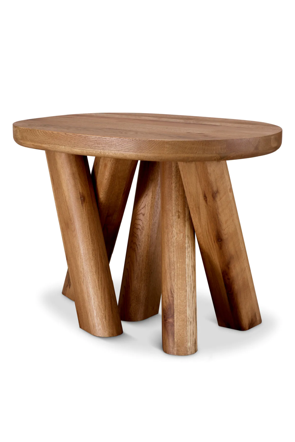 Oval Oak Side Table | Eichholtz Bayshore | Oroa.com