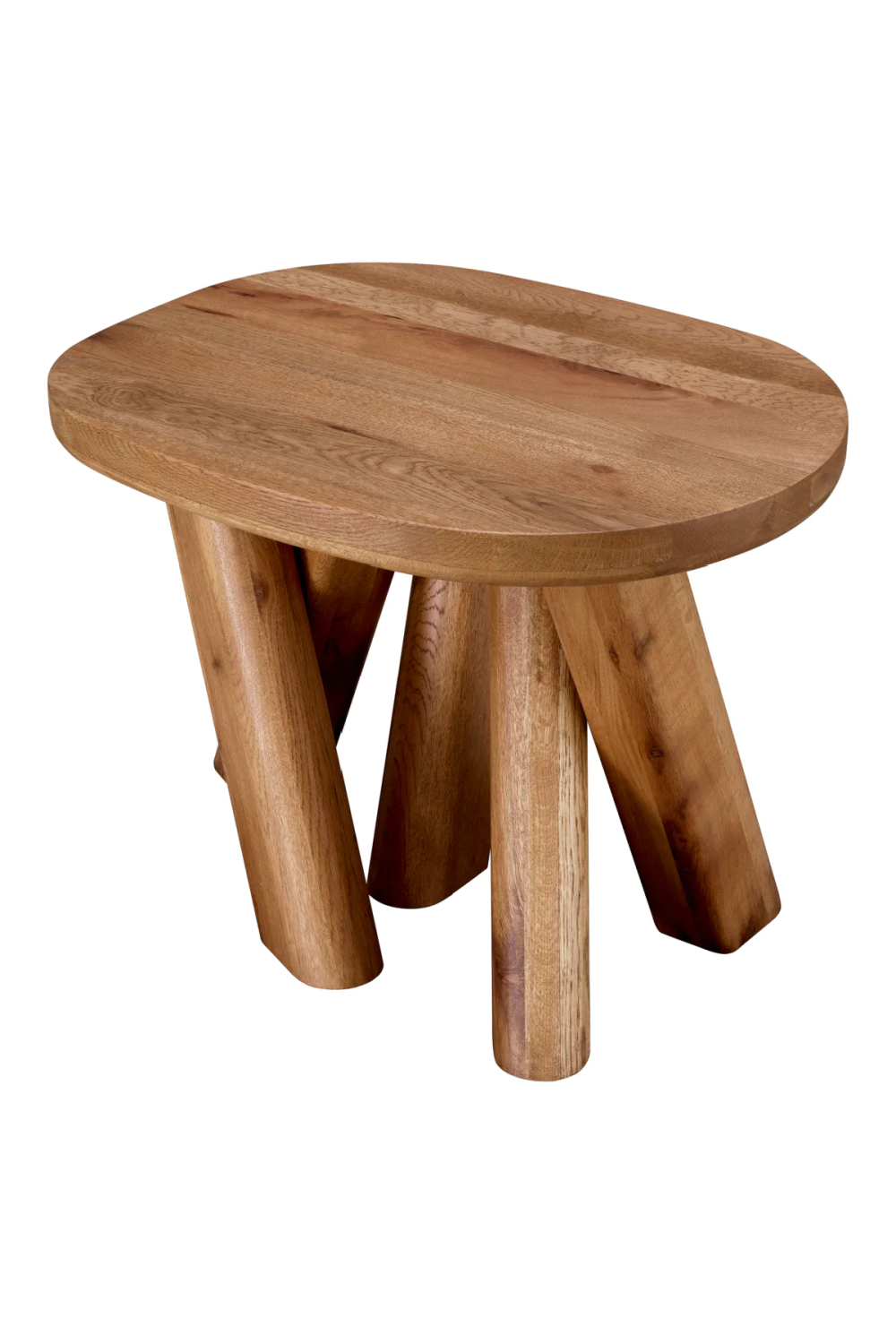 Oval Oak Side Table | Eichholtz Bayshore | Oroa.com