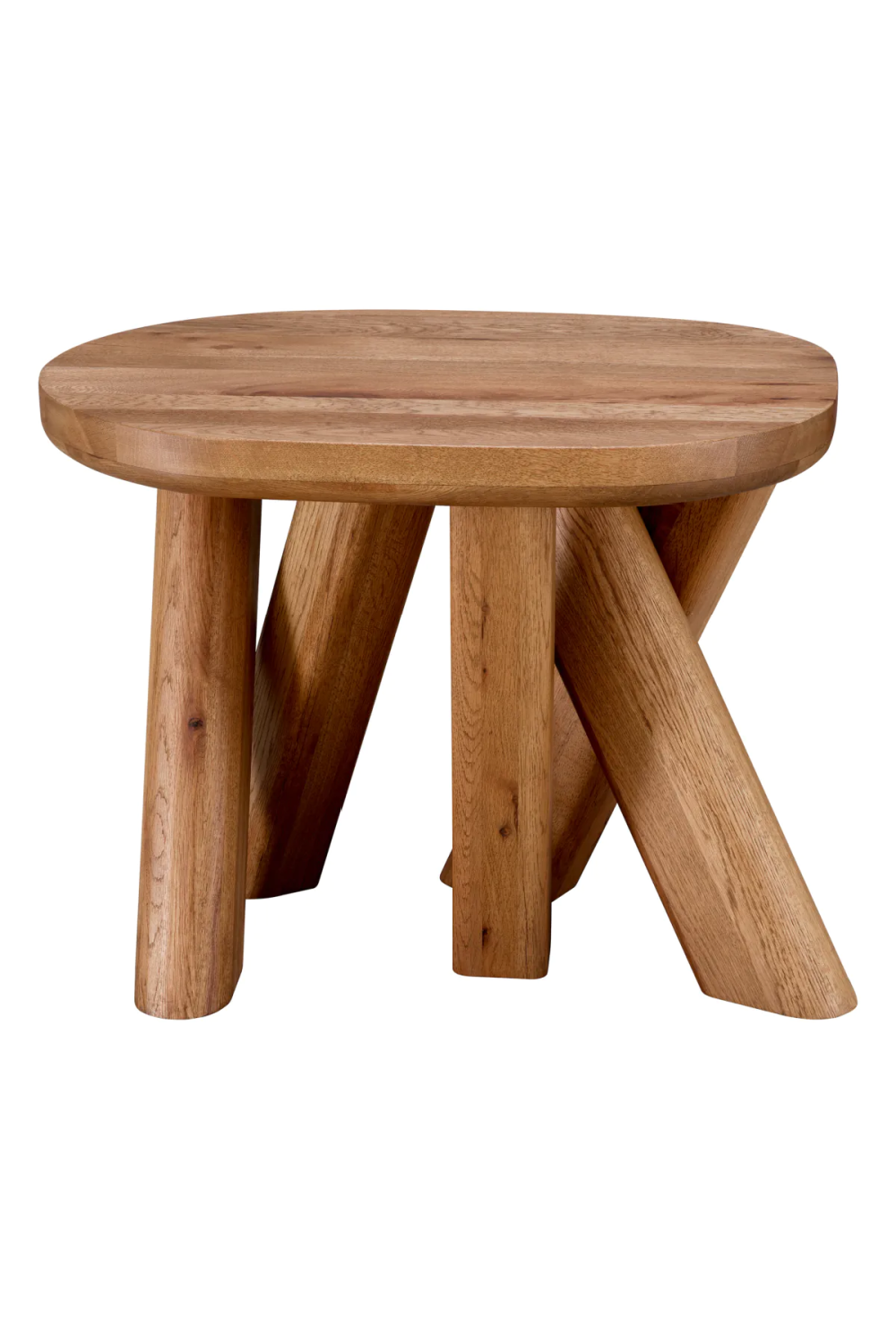 Oval Oak Side Table | Eichholtz Bayshore | Oroa.com