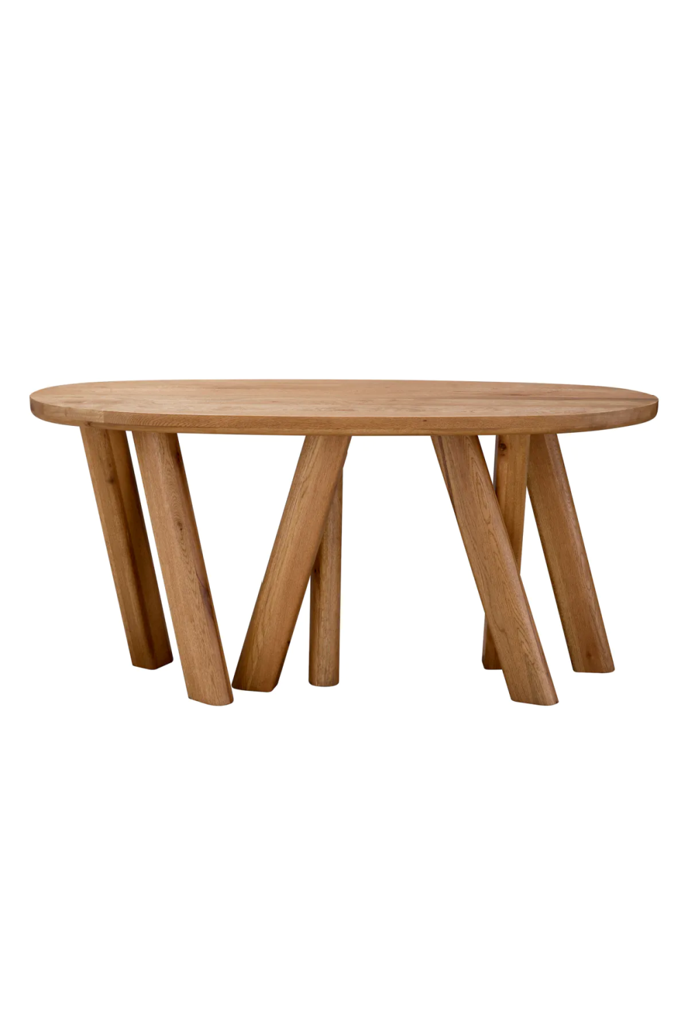 Oval Oak Console Table | Eichholtz Bayshore | Oroa.com