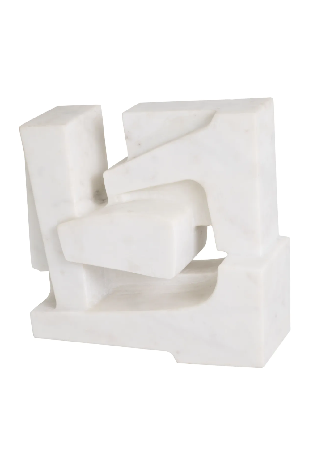 White Marble Abstract Deco Object | Eichholtz Talmont | Oroa.com