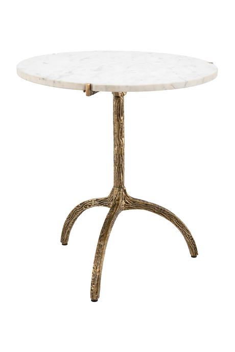 White Marble Round Dining Table | Eichholtz Cortina | Oroa.com