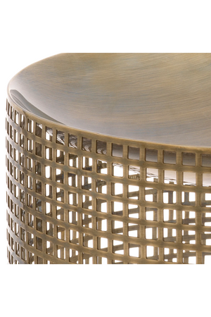 Vintage Brass Latticed Bowl | Eichholtz Sterling | Oroa.com