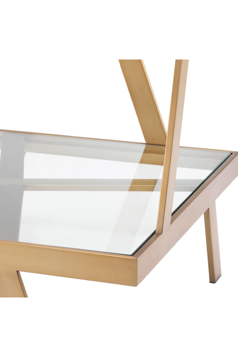 Two-Tier Glass Side Table | Eichholtz Billinghurst | Oroa.com