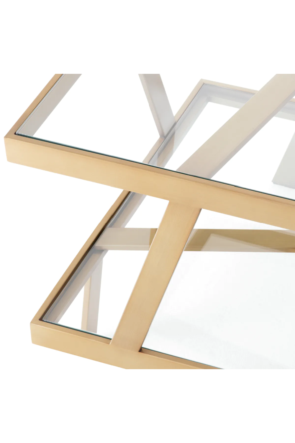 Two-Tier Glass Side Table | Eichholtz Billinghurst | Oroa.com