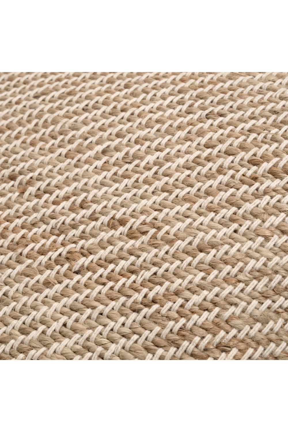 Natural Jute Fringed Cushion | Eichholtz Vieste | Oroa.com