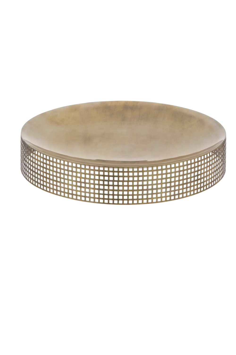 Vintage Brass Latticed Bowl | Eichholtz Sterling | Oroa.com