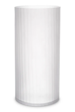 White Frosted Glass Vase | Eichholtz Haight | Oroa.com