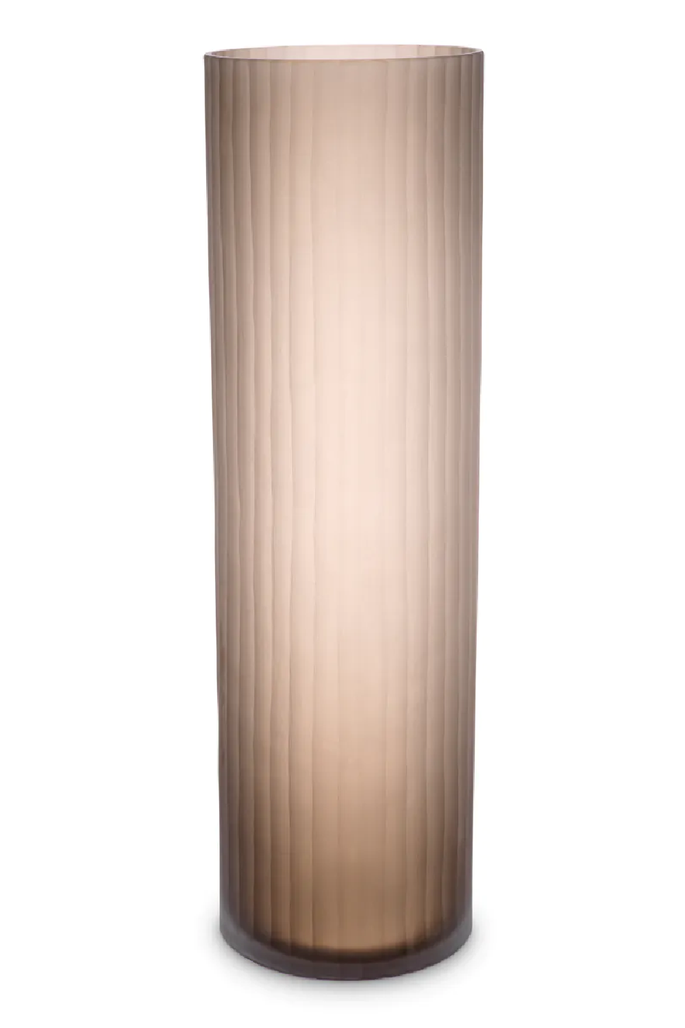 Brown Frosted Glass Vase | Eichholtz Haight | Oroa.com