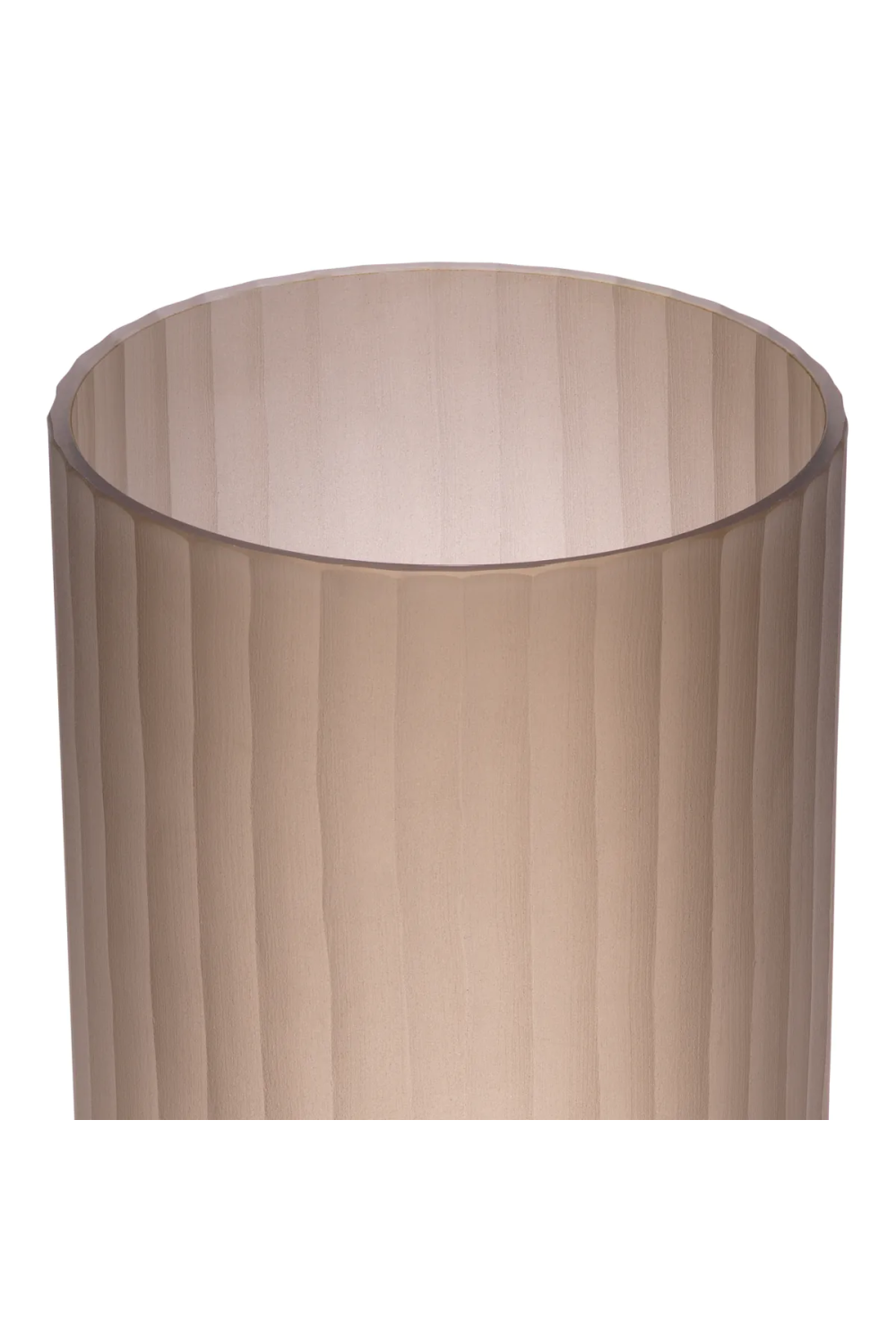 Brown Frosted Glass Vase | Eichholtz Haight | Oroa.com