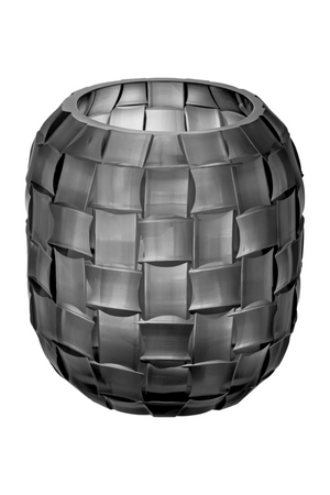 Gray Hand Blown Glass Vase | Eichholtz Varese | Oroa.com