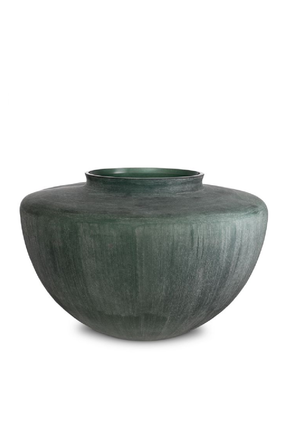 Green Handblown Glass Vase | Eichholtz Wainscott | Oroa.com