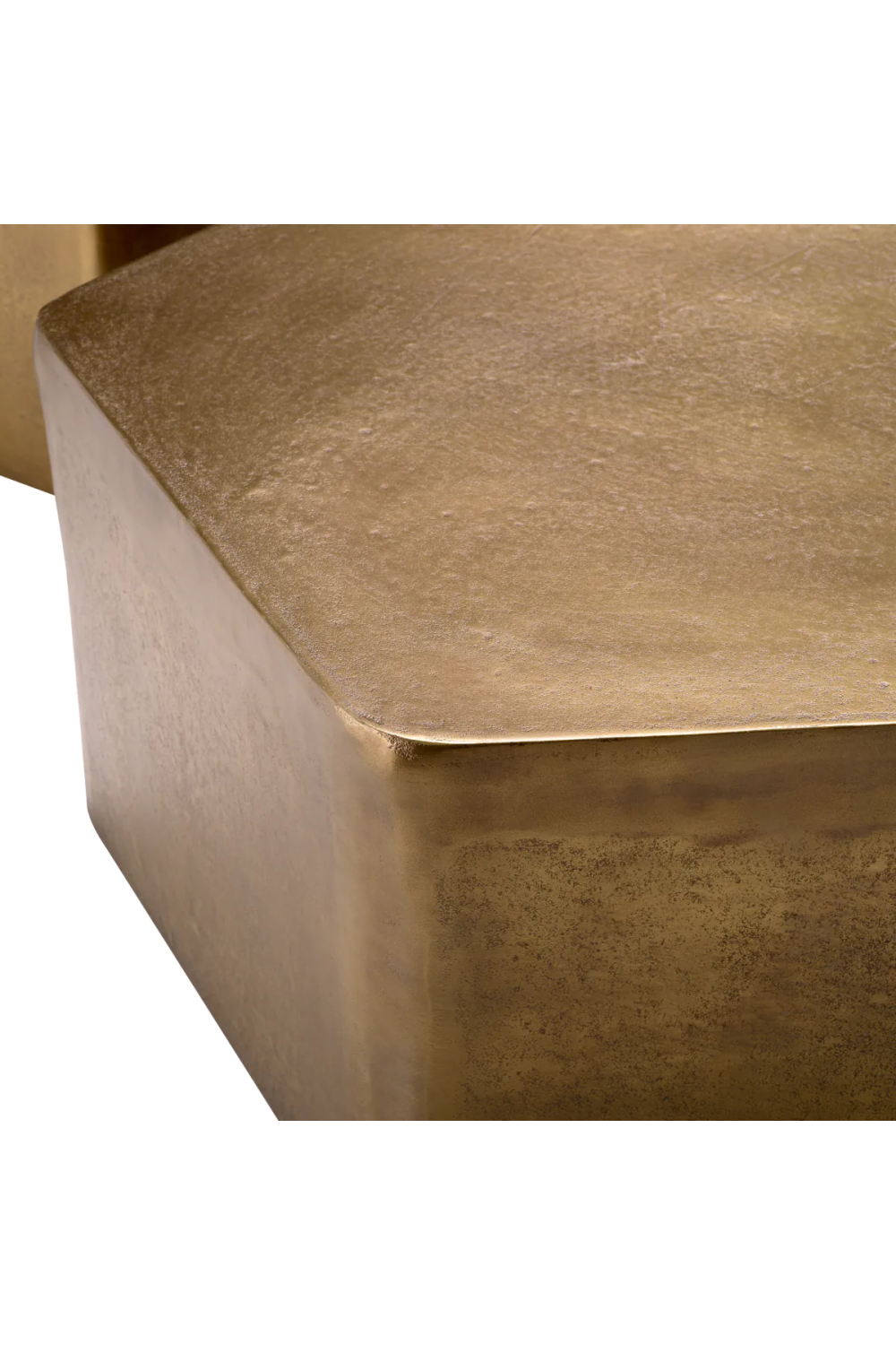 Vintage Gold Coffee Table Set (3) | Eichholtz Veenazza | Oroa.com