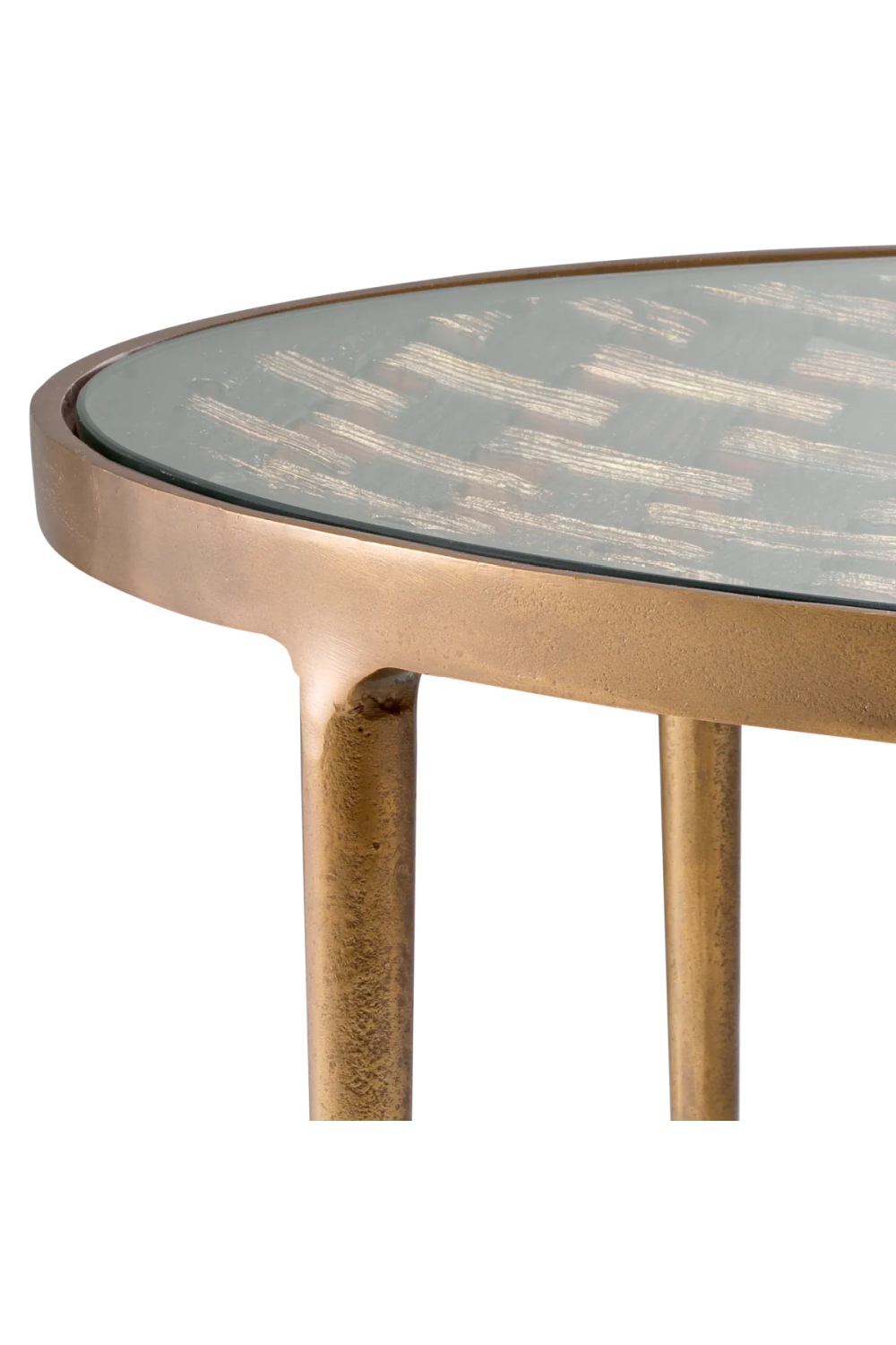 Woven-Patterned Coffee Table | Eichholtz Sorrento | Oroa.com