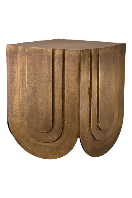 Antique Brass Square Side Table | Eichholtz Gubbio | Oroa.com