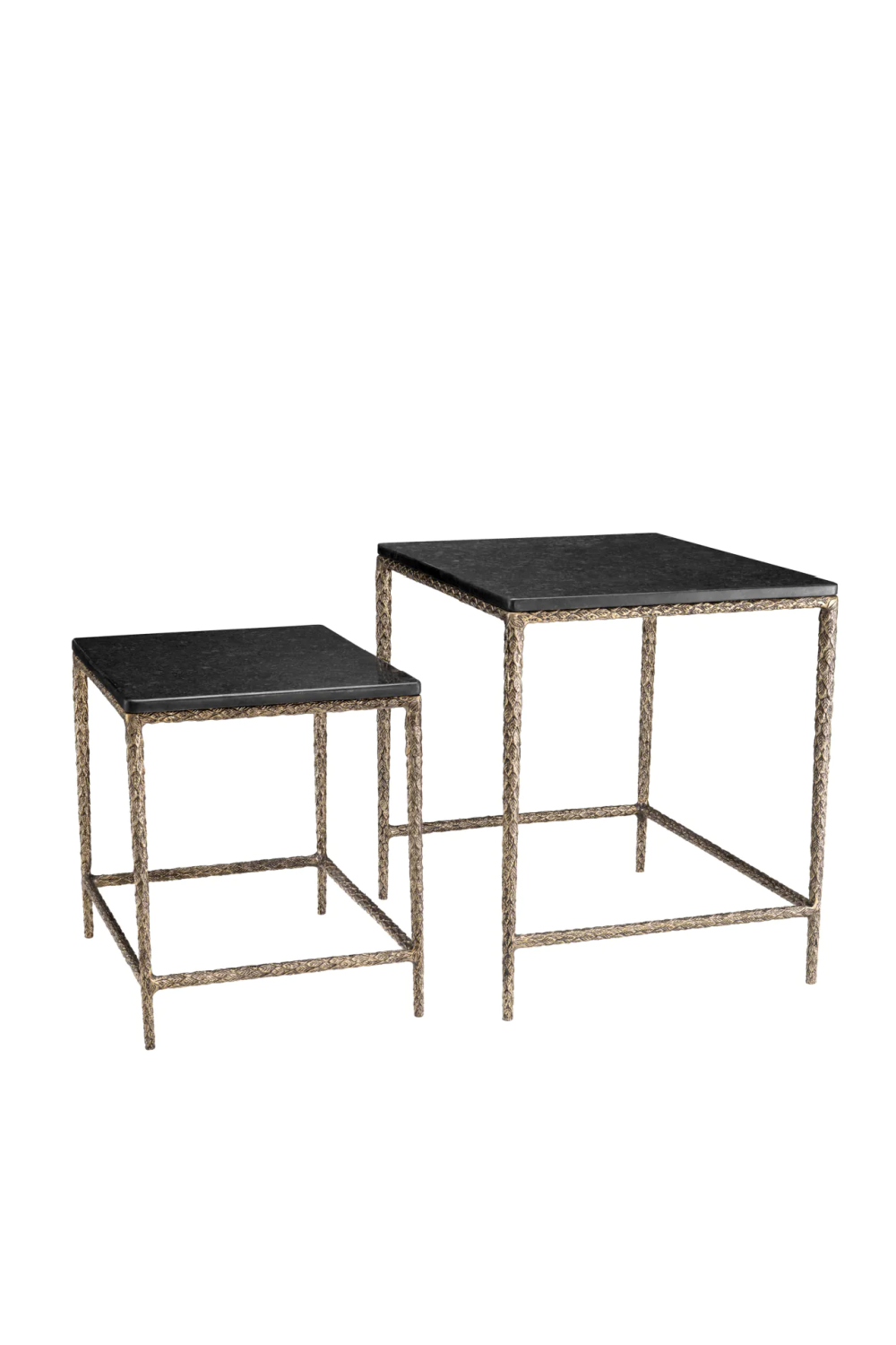 Black Granite Nesting Coffee Tables (2) | Eichholtz Ferndale | Oroa.com