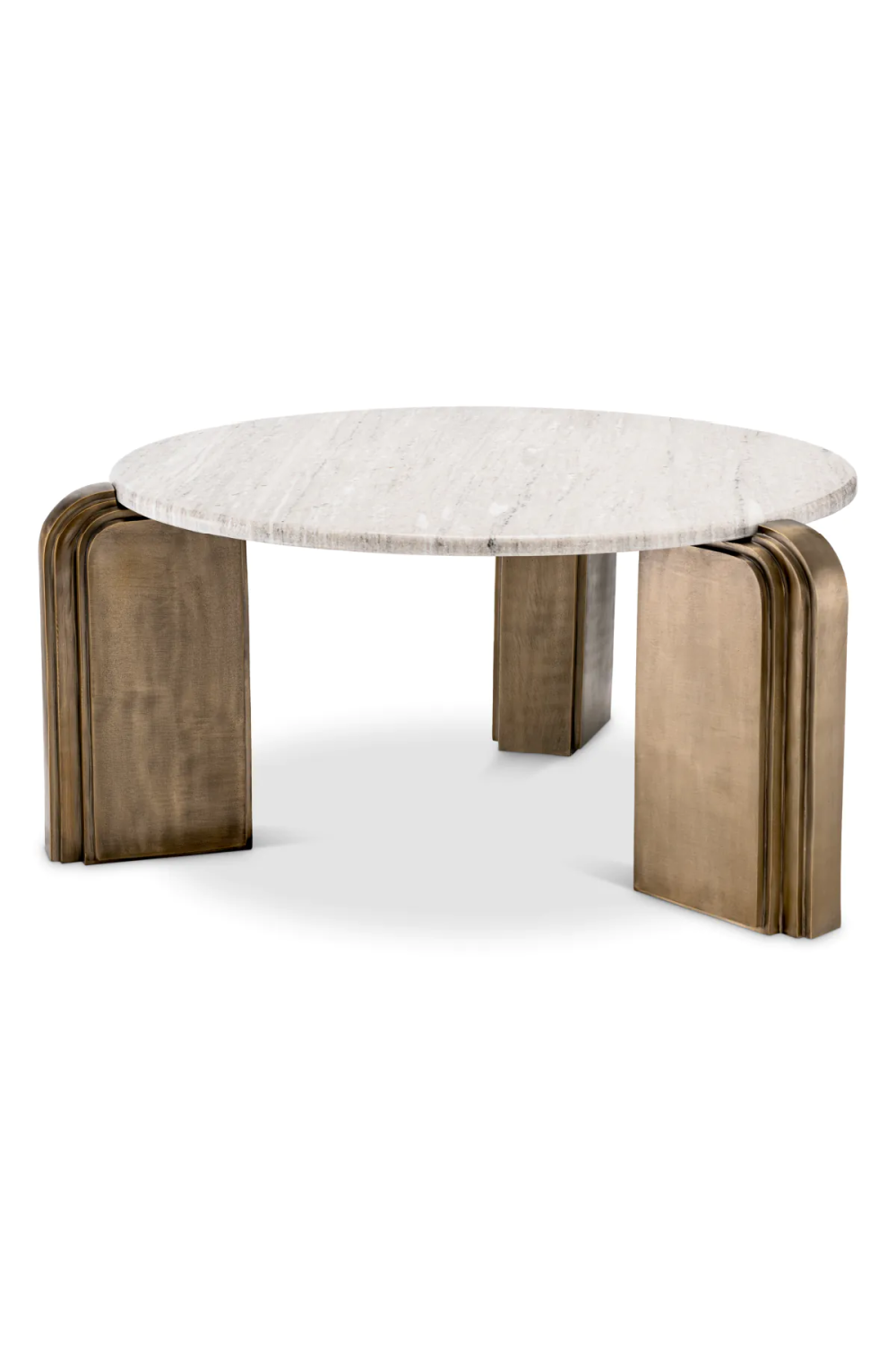 Beige Marble Modern Coffee Table | Eichholtz Albion | Oroa .com