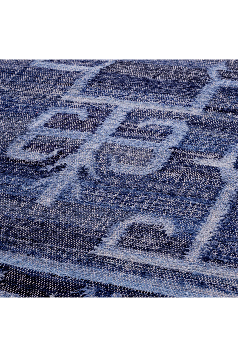 Hand-woven Denim Carpet | Eichholtz Palmaria | Oroa.com