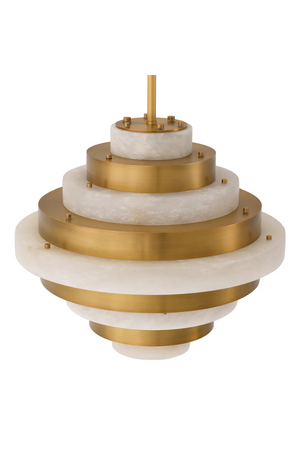 Alabaster Tiered Chandelier | Eichholtz Lazzari | Oroa.com