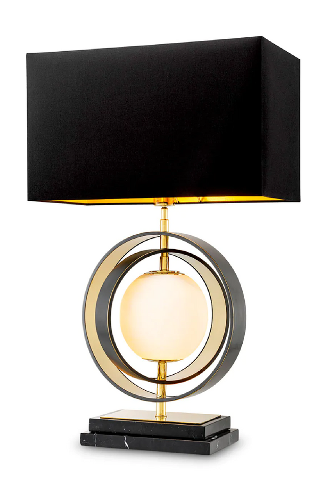 Black Shade Table Lamp | Eichholtz Pearl | Oroa.com