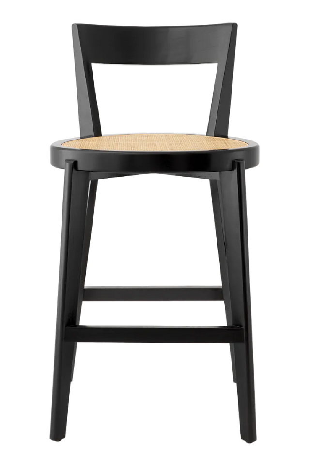 Rattan Seat Bar Stool | Eichholtz Alvear | Oroa.com