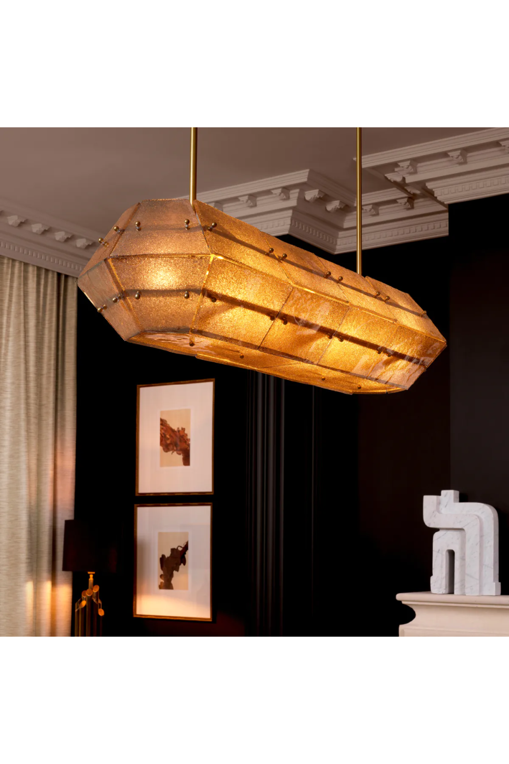 Glass Panels Chandelier | Eichholtz Ferrucci | Oroa.com