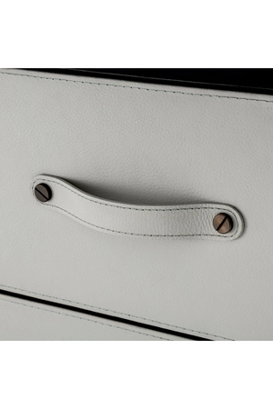 Gray Leather Rotating Desk | Eichholtz Numana | Oroa.com