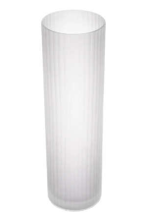 White Frosted Glass Vase | Eichholtz Haight | Oroa.com