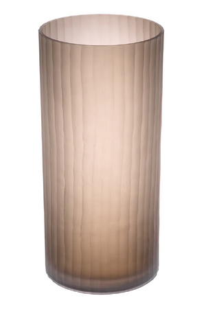 Brown Frosted Glass Vase | Eichholtz Haight | Oroa.com