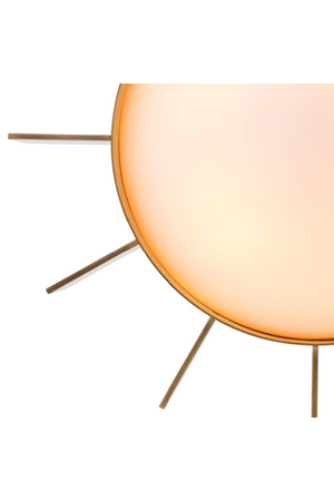 White Glass Vintage Ceiling Lamp | Eichholtz Mario | Oroa.com