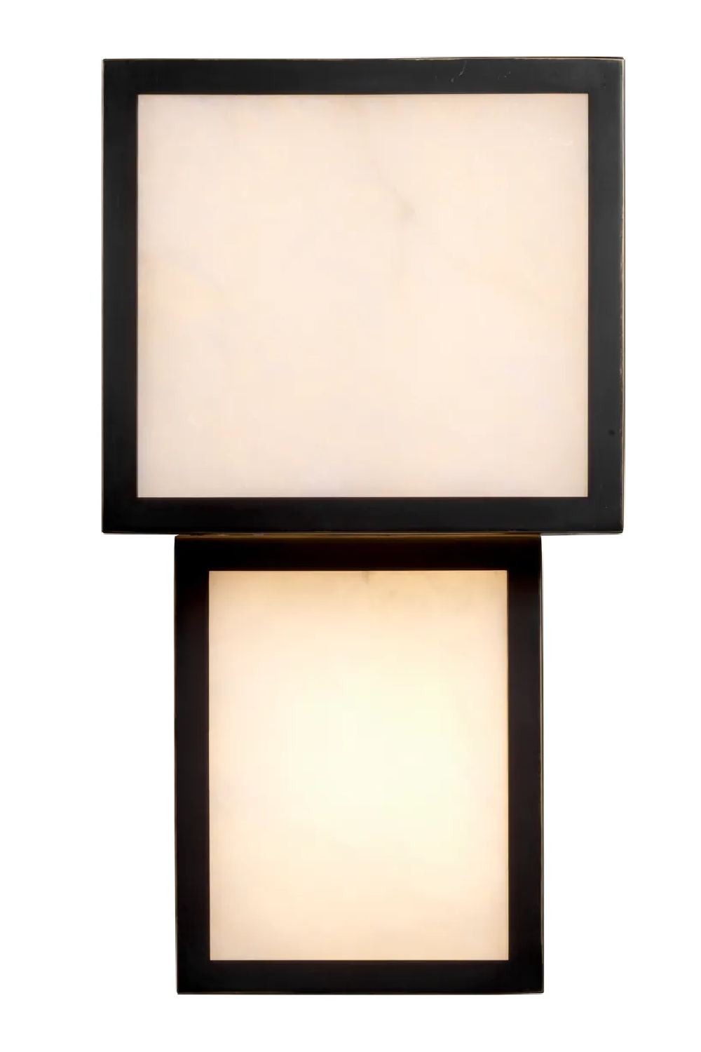 Black Framed Alabaster Wall Lamp | Eichholtz Serchio | Oroa.com
