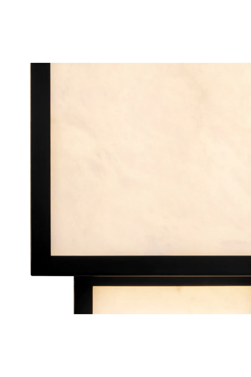 Black Framed Alabaster Wall Lamp | Eichholtz Serchio | Oroa.com