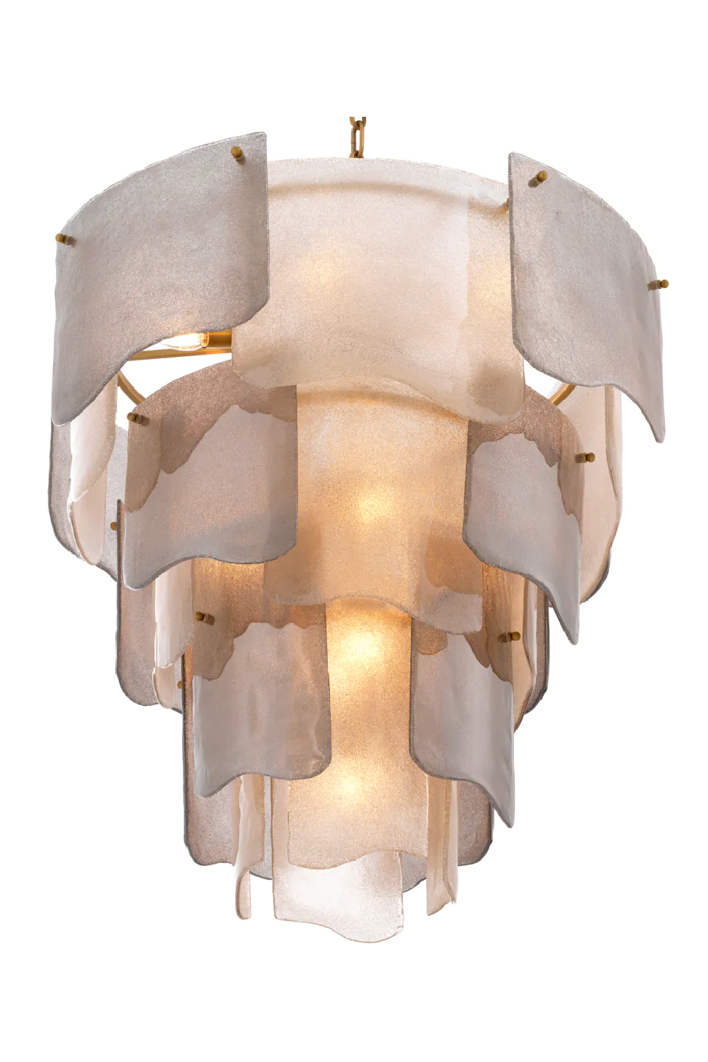 Tiered Glass Modern Chandelier | Eichholtz Asinara | Oroa.com