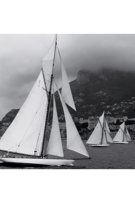 Monochrome Yatch Art Print | Eichholtz Classic Week II | Oroa.com