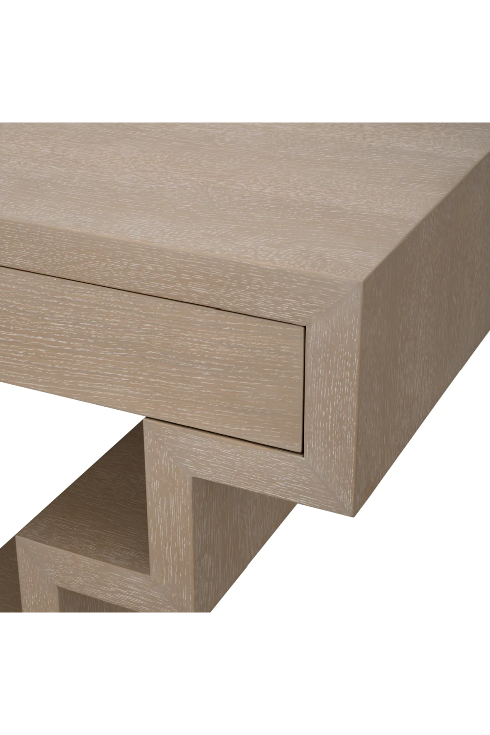 Oak Geometrical Console Table | Eichholtz Rialto | Oroa.com