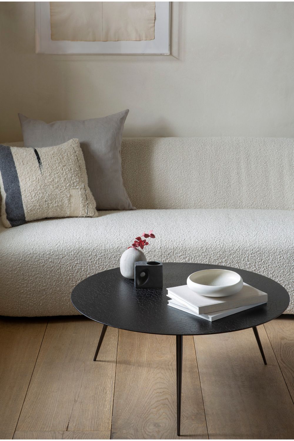 Round Coffee Table | Ethnicraft Luna  | OROA.COM